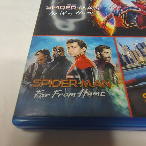 Marvel Spider-Man 3-Movie Collection BluRay Homecoming Far From Home No Way Home - Picture 9 of 12